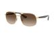 Ray Ban 0RB3593 001/13 58 GOLD BROWN GRADIENT Metal Man