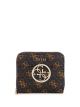 Guess Kamryn Small Zip-Around Wallet Brown