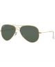 Ray Ban 0RB3025 001/58 55 GOLD CRYSTAL GREEN POLARIZED Metal Man