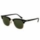 Ray Ban 0RB3016 W0365 51 EBONY/ ARISTA GREEN Acetate Man