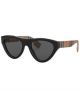 Burberry 0BE4285 375787 52 BLACK GREY Acetate Woman