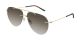Gucci Gg0397S003 60 Man Metal Aviator Goldgoldbrown Nb