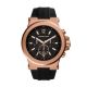 Michael Kors Men's Dylan Chronograph Silicone Watch - Black